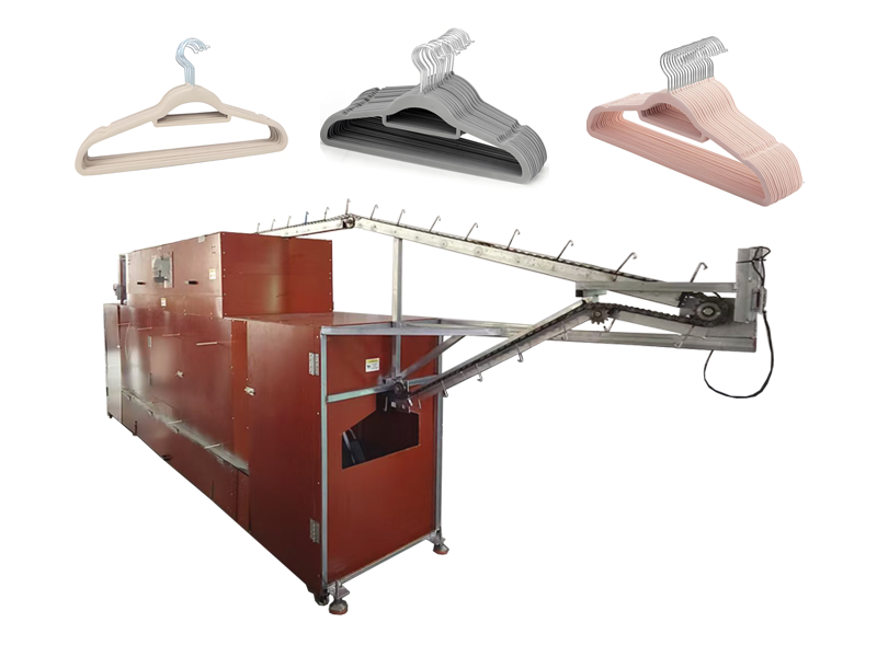 Automatic production line-Flocking hanger automatic producti