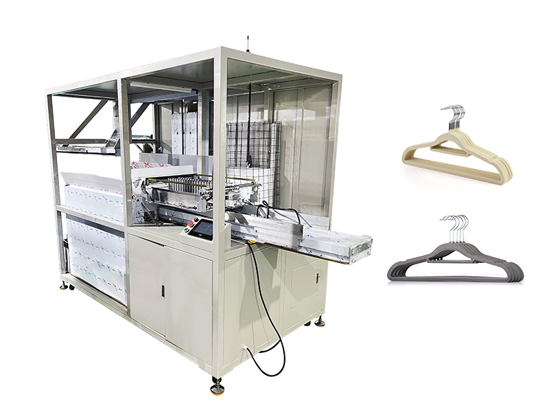 Automation Equipment-Automatic Flocking Hanger Gluing Machin