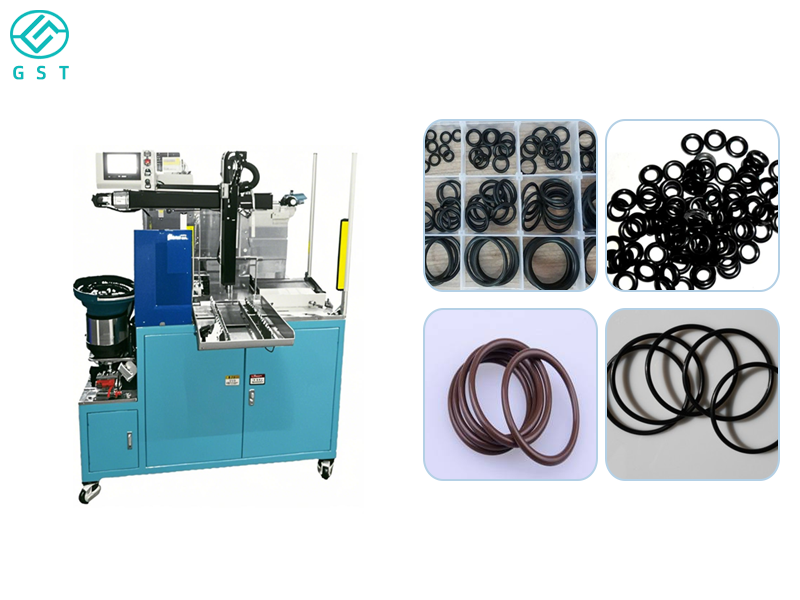 High-precision rubber gasket automatic press-fitting machine