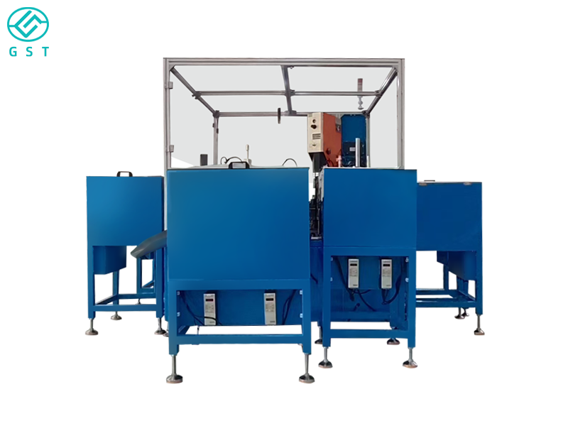 Automatic ultrasonic welding and assembly machine for one-way valves | Automatic feeding ultrasonic welding | Valve body assembly equipment