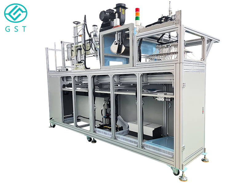 GST-Automatic assembly line for multi-dose strip test cards