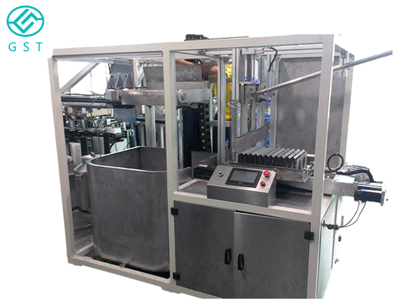 GST-Automatic glue dumping machine for flocked hangers