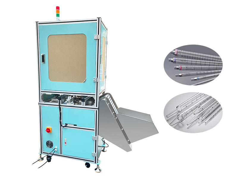 Medical consumables serological pipette automatic coring machine