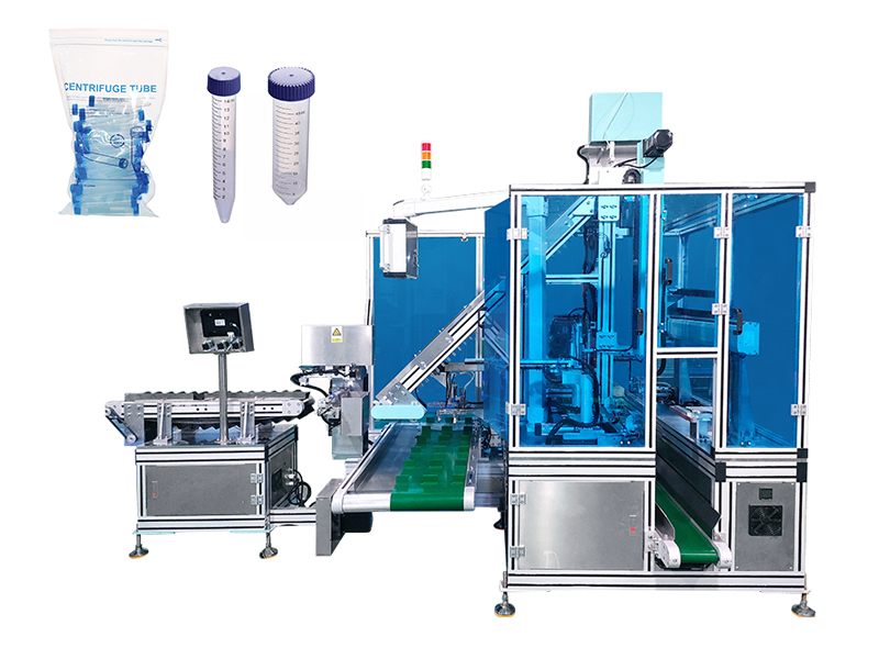 3000pcs/hour 15-50ml Automatic Centrifuge Tube Packing Machine