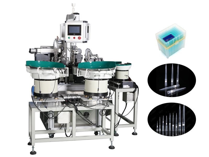  10-1250uL 192pcs/min Pipette Tips Rack with Filter Machine