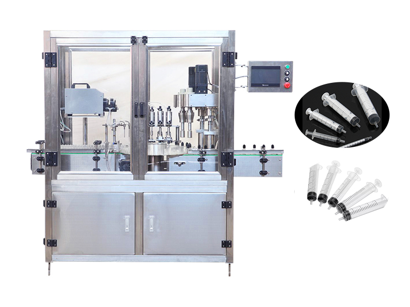 Biological laboratory medical consumables syringe automatic filling machine