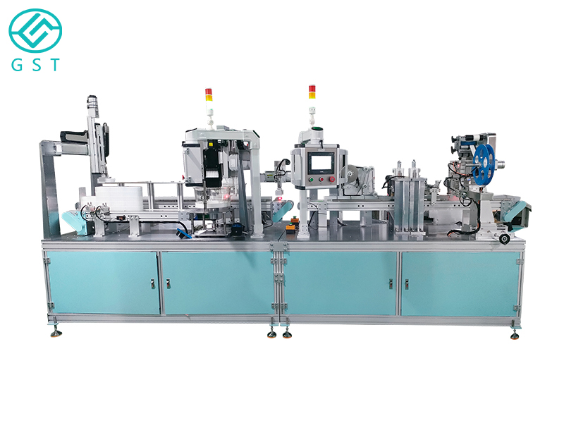 Biological laboratory medical supplies 96 deep well plate automatic filling sealing labeling machine