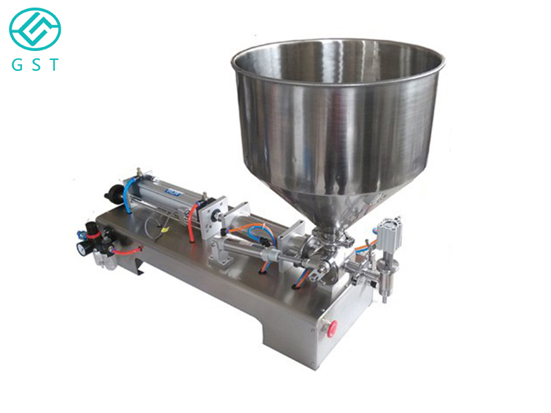 Semi-automatic paste filling machine paste liquid filling equipment