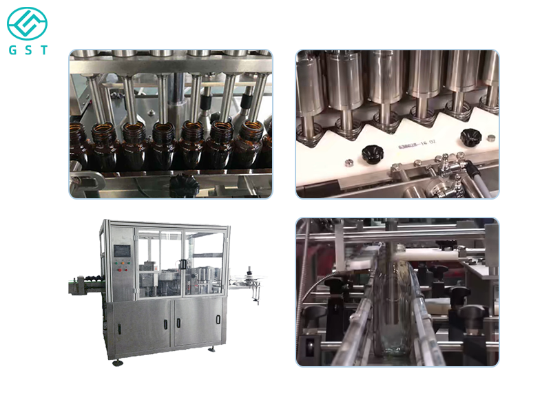 High-precision liquid automatic quantitative filling machine Food, pharmaceutical and chemical fully automatic liquid filling equipment