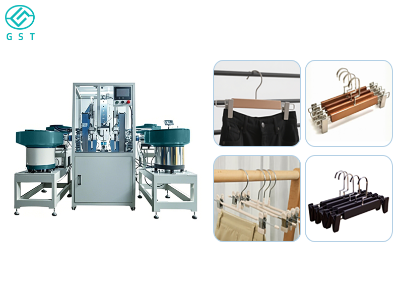 Trouser rack automatic assembly machine-automatic assembly production line
