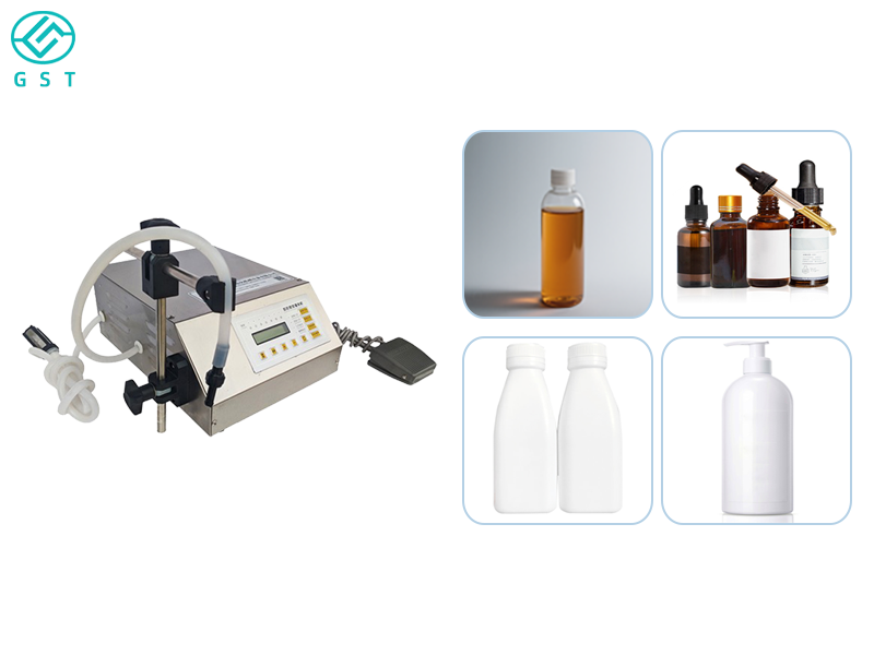 Semi-automatic liquid filling machine | High-precision quant