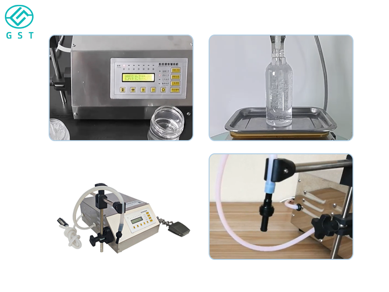 Semi-automatic liquid filling machine | High-precision quantitative filling equipment