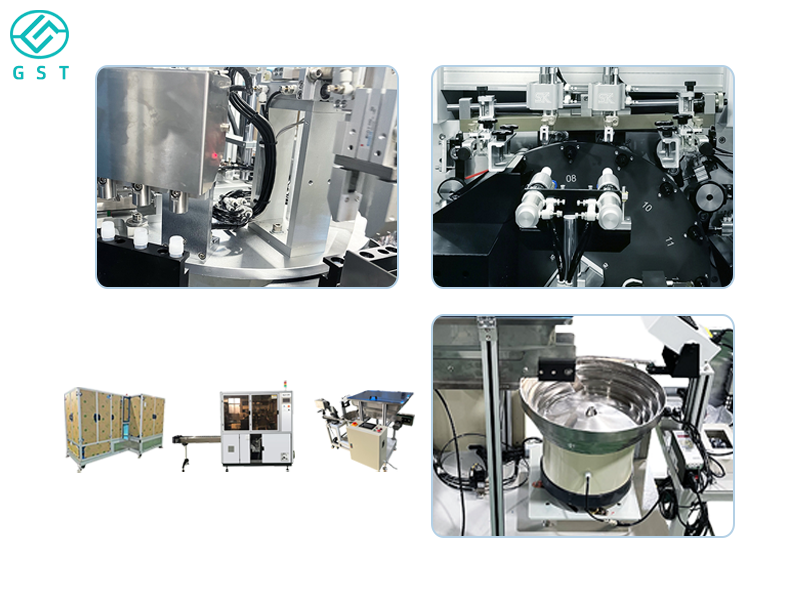 Fully automatic production line for Freezing tubes, automated feeding, silk-screen printing and capping equipment for biological consumables