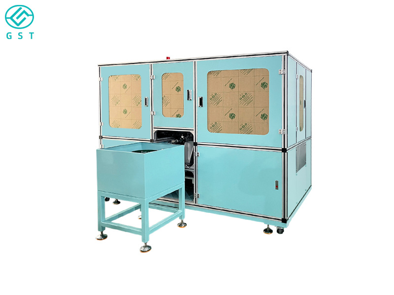 Automatic ultrasonic welding machine for pipettes | GST automated welding system for laboratory consumables
