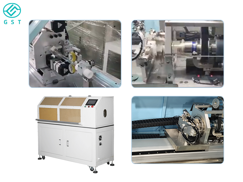 High-Precision Online Chipless Plastic Tube Automatic Cutting Machine | Fully Automatic Cutting System | GST Smart Manufacturing
