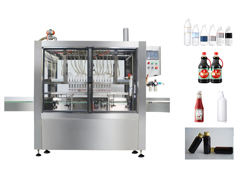 Industrial Automation | Small Liquid Quantitative Automatic Filling Production Line Equipment