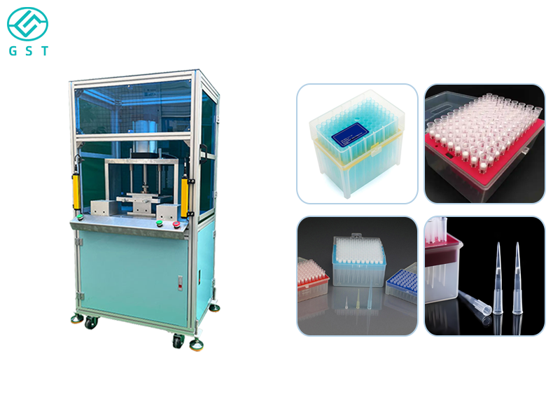 Semi-automatic pipette tip cartoning machine | Supports asse