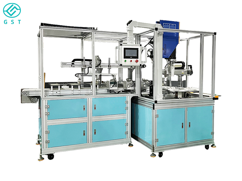 Automatic ultrasonic welding leak detection machine for culture bottles | Fully automatic sealing welding and airtightness testing equipment