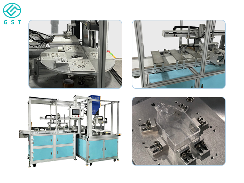 Automatic ultrasonic welding leak detection machine for culture bottles | Fully automatic sealing welding and airtightness testing equipment