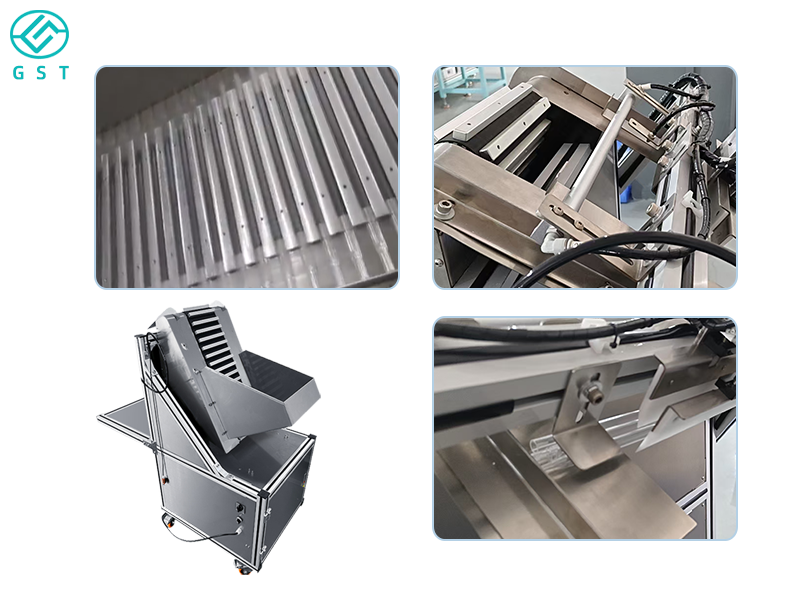 Automatic pipette chip blower | Pipette internal and external chip removal and cleaning equipment | Laboratory consumables production line