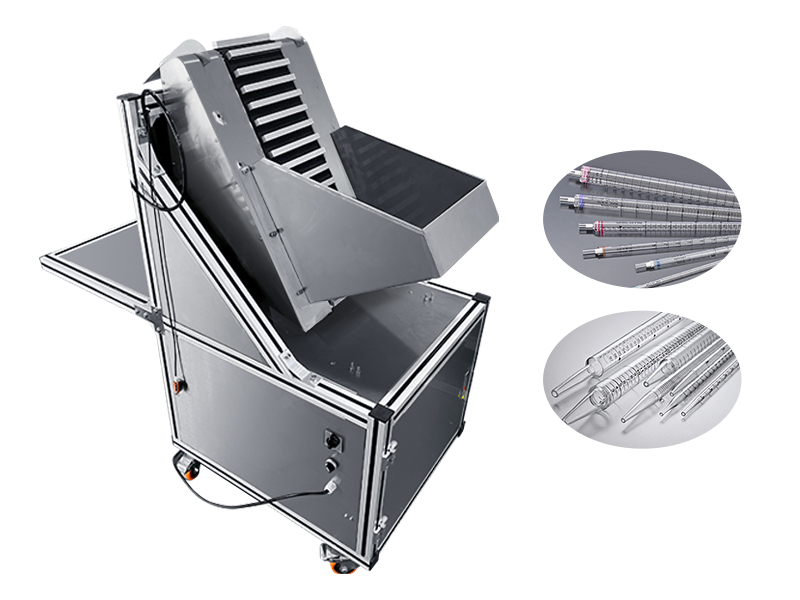 Automatic pipette chip blower | Pipette internal and external chip removal and cleaning equipment | Laboratory consumables production line