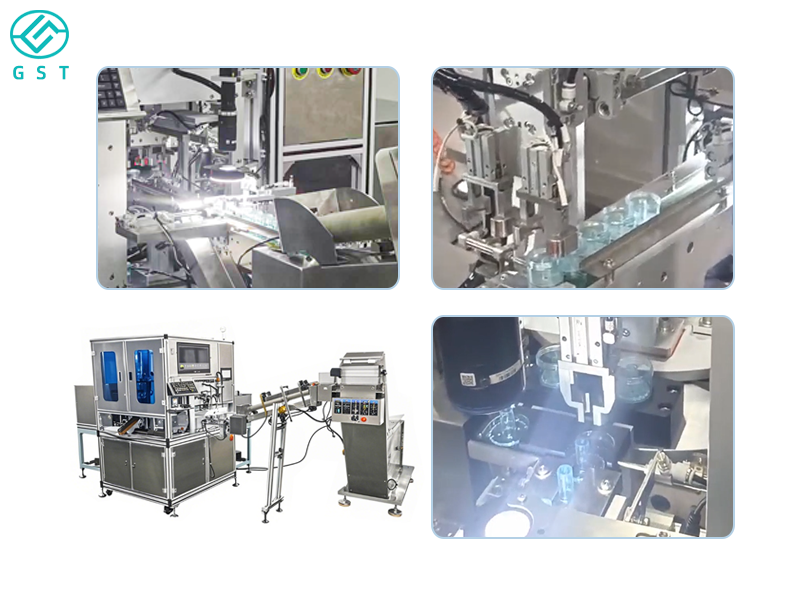 Automatic assembly machine for atomizer can filters | Automated production equipment for atomizer can filters for medical consumables