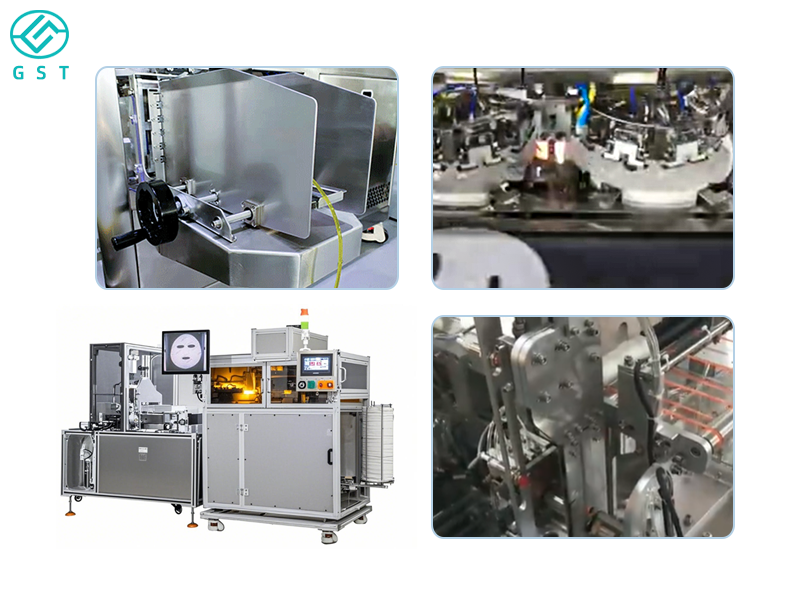 Automatic Facial Mask Folding Machine | Fully Automated Facial Mask Folding Equipment | Intelligent Skincare Product Packaging Production Line Equipment