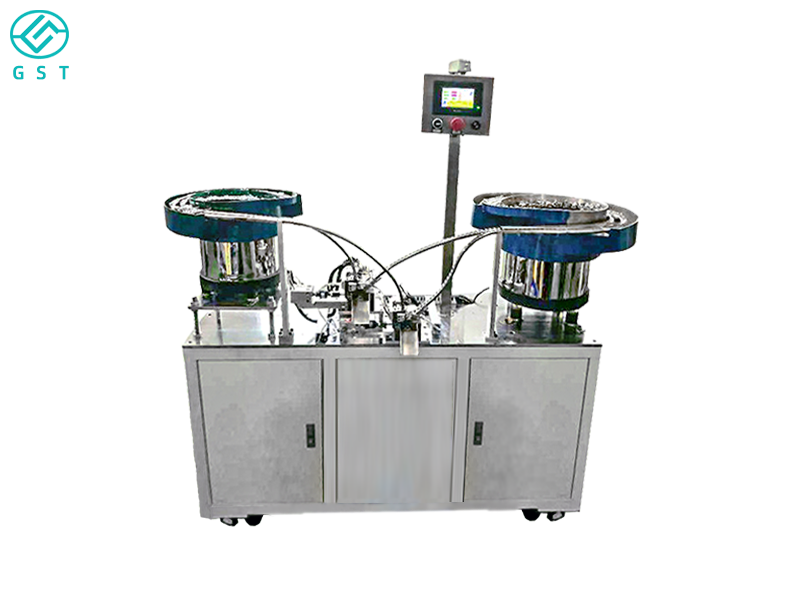 Hardware accessories automatic assembly machine | Screw and nut automatic feeding and tightening detection production line