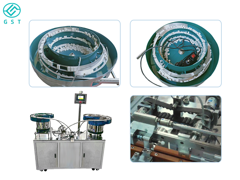 Hardware accessories automatic assembly machine | Screw and nut automatic feeding and tightening detection production line