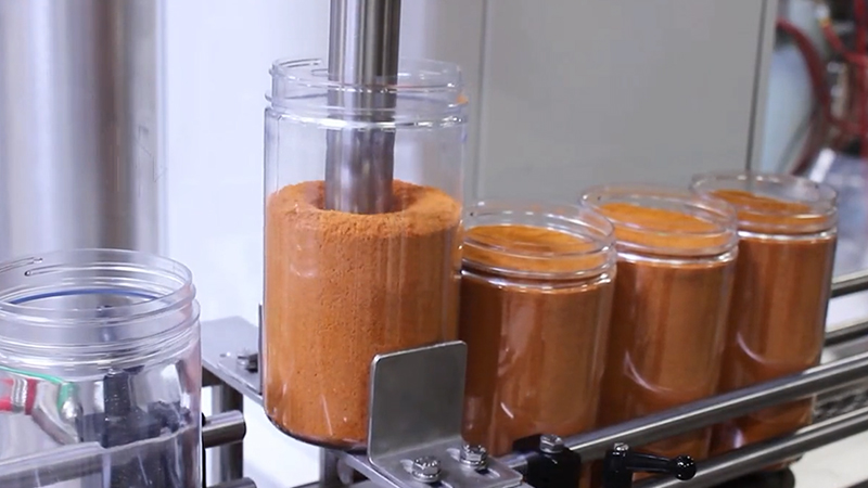 Fully automatic weighing and packaging machine for powder materials helps enterprises achieve precise packaging.