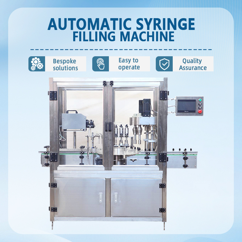 Automatic Syringe Filling Machine | Fully Automatic Medical Syringe Filling Equipment | Automation Equipment for Medical Consumables