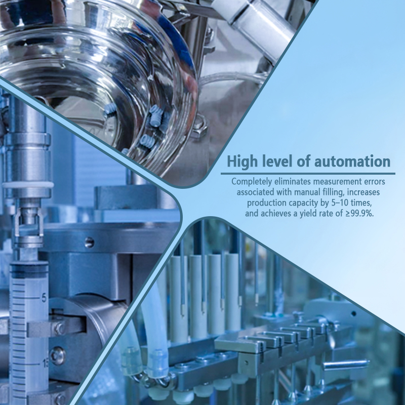 Automatic Syringe Filling Machine | Fully Automatic Medical Syringe Filling Equipment | Automation Equipment for Medical Consumables
