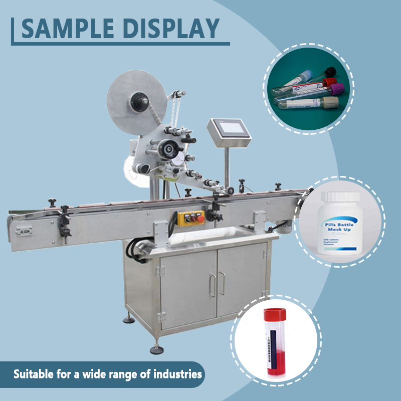 Automatic Curved-Surface Labeling Machine | Automatic Labeling Equipment for Curved Surfaces of Round Bottles | Fully Automatic Bottle and Can Labeling Machine