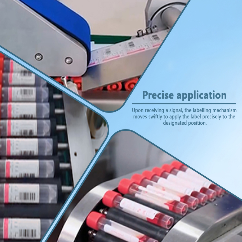 Automatic Curved-Surface Labeling Machine | Automatic Labeling Equipment for Curved Surfaces of Round Bottles | Fully Automatic Bottle and Can Labeling Machine