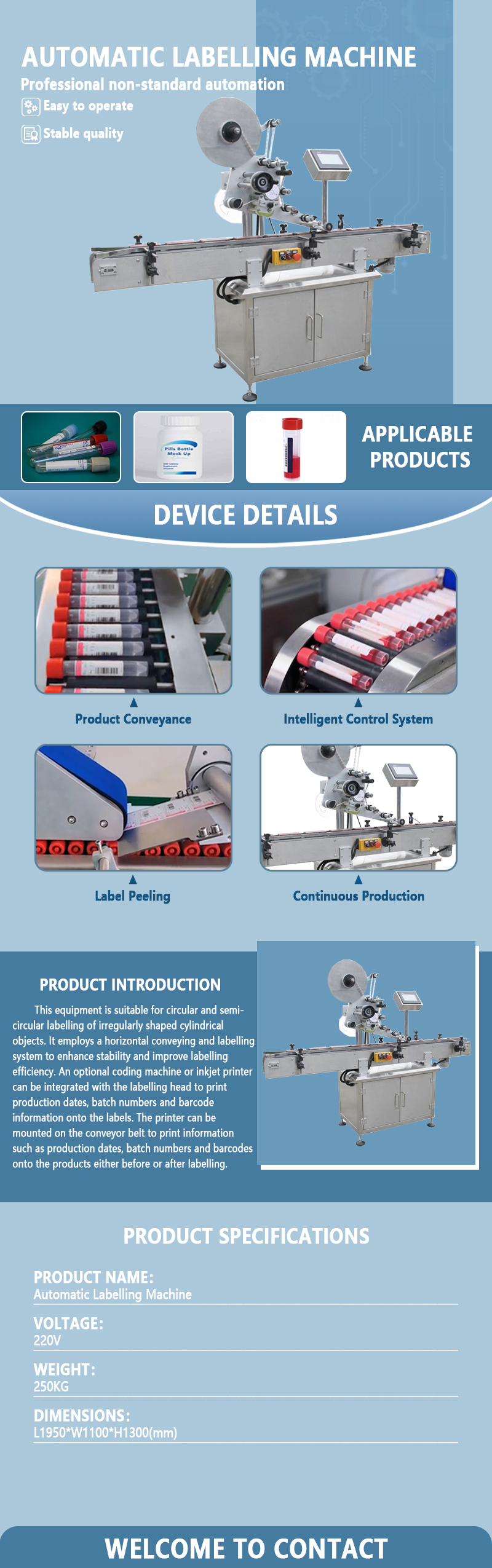 Automatic Curved-Surface Labeling Machine | Automatic Labeling Equipment for Curved Surfaces of Round Bottles | Fully Automatic Bottle and Can Labeling Machine Automatic Curved-Surface Labeling Machine | Automatic Labeling Equipment for Curved Surfaces of Round Bottles | Fully Automatic Bottle and Can Labeling Machine