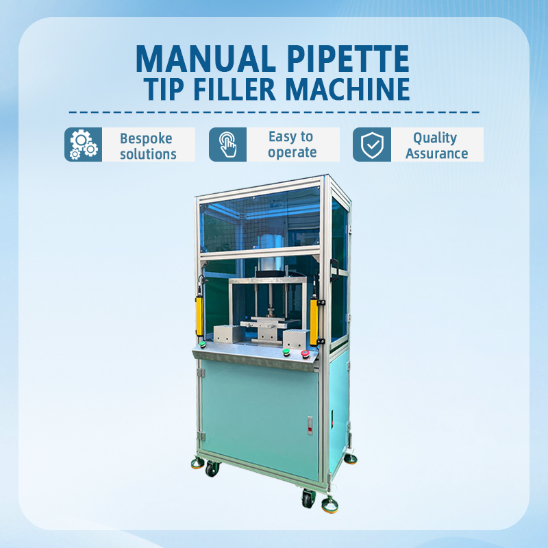 Semi-automatic Pipette Tip Filter Insertion and Boxing Machine | Pipette Tip Boxing Equipment | Laboratory Pipette Tip Filter Insertion and Packaging Machine