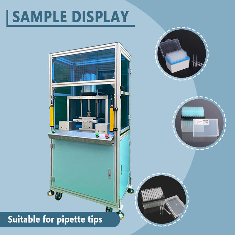 Semi-automatic Pipette Tip Filter Insertion and Boxing Machine | Pipette Tip Boxing Equipment | Laboratory Pipette Tip Filter Insertion and Packaging Machine