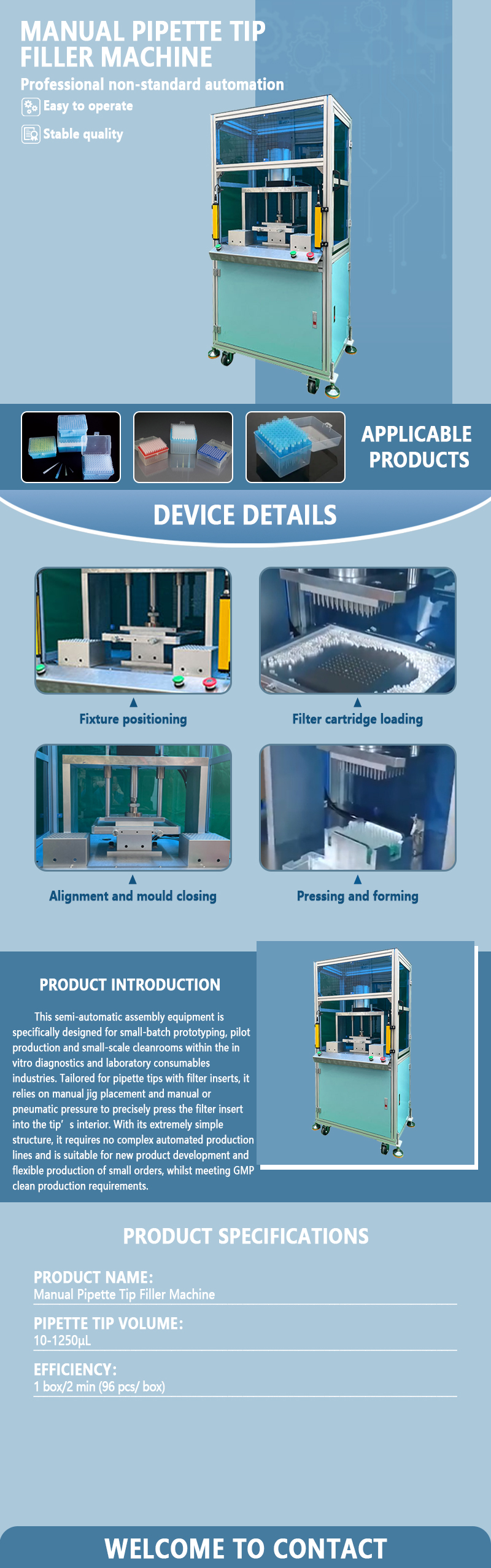 Semi-automatic Pipette Tip Filter Insertion and Boxing Machine | Pipette Tip Boxing Equipment | Laboratory Pipette Tip Filter Insertion and Packaging Machine Semi-automatic Pipette Tip Filter Insertion and Boxing Machine | Pipette Tip Boxing Equipment | Laboratory Pipette Tip Filter Insertion and Packaging Machine