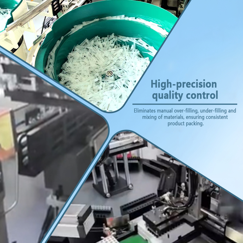 Automatic Boxing Machine for Pipette Tips and Reaction Cups | Fully Automatic Counting and Boxing Equipment for Pipette Tips and Reaction Cups