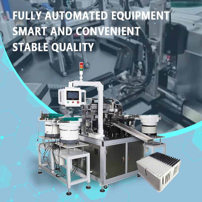 Automatic Boxing Machine for Pipette Tips and Reaction Cups | Fully Automatic Counting and Boxing Equipment for Pipette Tips and Reaction Cups