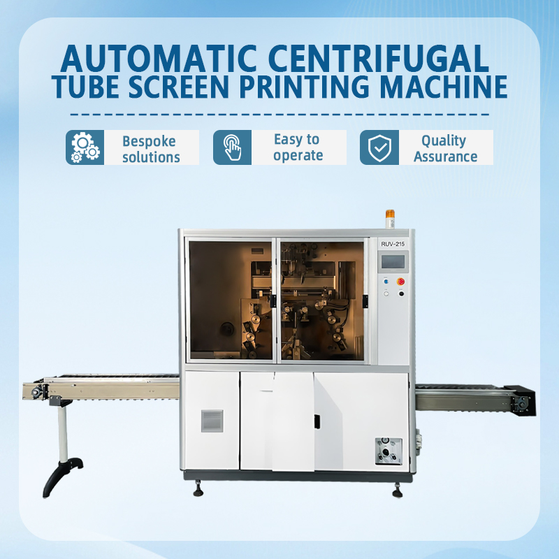 Automatic Centrifuge Tube Screen Printing Machine | Fully Automatic Centrifuge Tube Screen Printing Equipment | Automatic Test Tube Printing Production Line