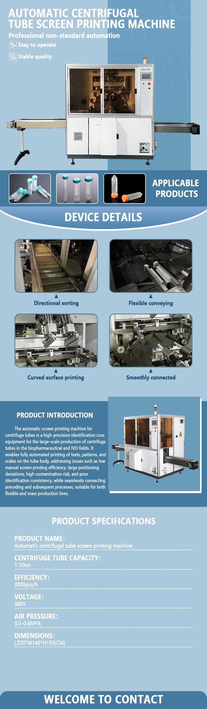 Automatic Centrifuge Tube Screen Printing Machine | Fully Automatic Centrifuge Tube Screen Printing Equipment | Automatic Test Tube Printing Production Line Automatic Centrifuge Tube Screen Printing Machine | Fully Automatic Centrifuge Tube Screen Printing Equipment | Automatic Test Tube Printing Production Line