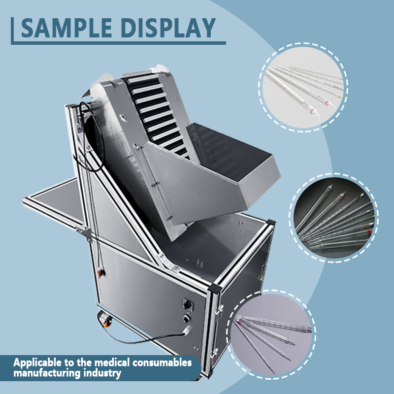 Automatic Pipette Debris-Blowing Machine | Fully Automatic Pipette Debris Removal Equipment | Debris Removal and Air-Purging Equipment for Laboratory Consumables