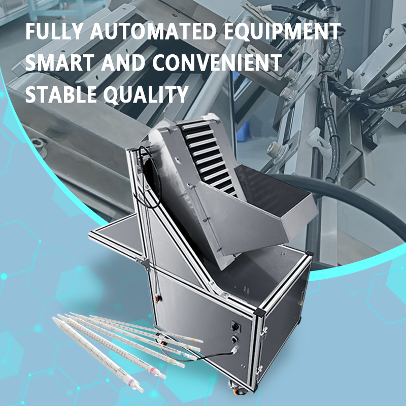 Automatic Pipette Debris-Blowing Machine | Fully Automatic Pipette Debris Removal Equipment | Debris Removal and Air-Purging Equipment for Laboratory Consumables
