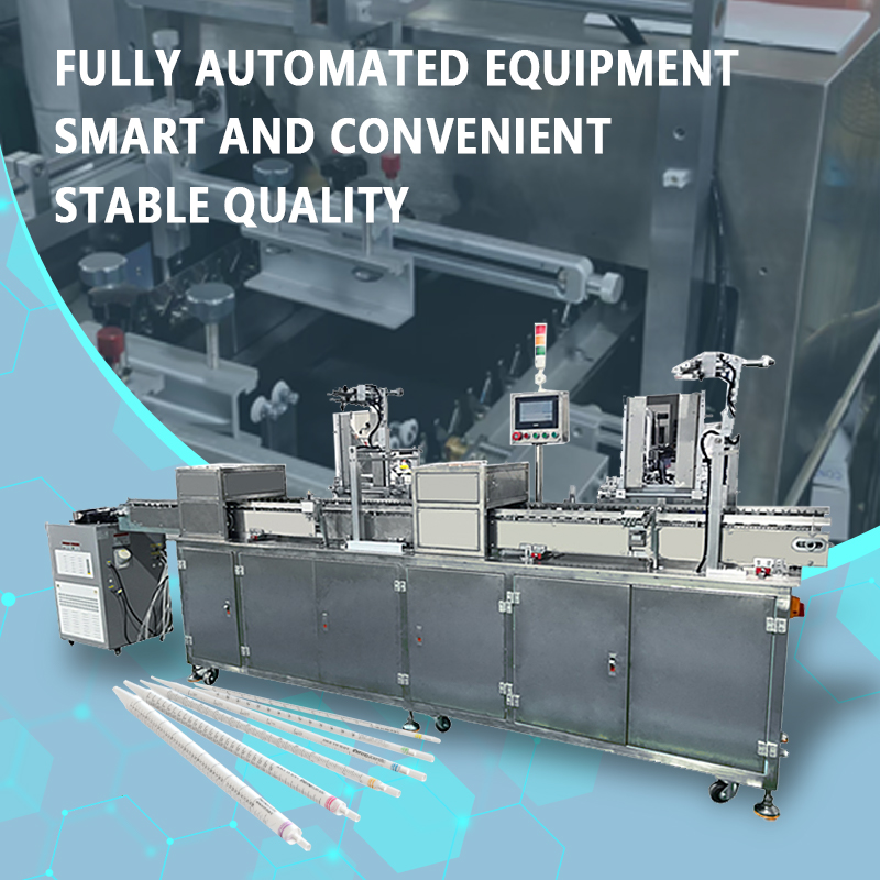 Automatic Pipette Screen Printing Machine | Fully Automatic Pipette Screen Printing Equipment | Automatic Printing Machine for Laboratory Consumables