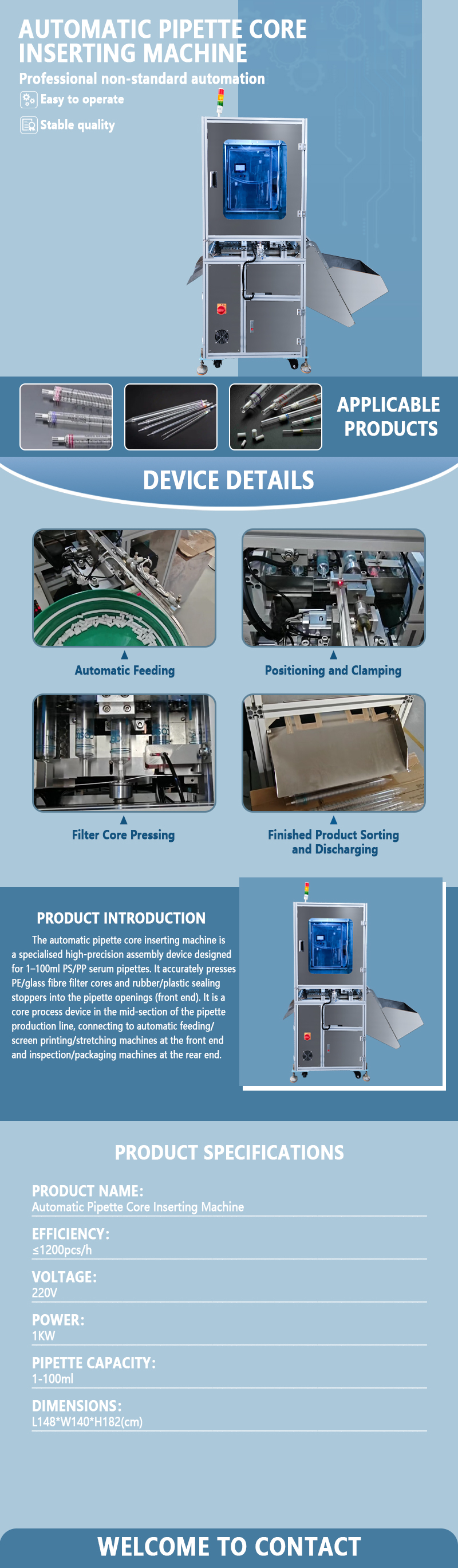 Automatic Pipette Filter-Inserting Machine | Fully Automatic Pipette Filter-Loading Equipment | Automated Filter-Inserting Equipment for Laboratory Consumables Automatic Pipette Filter-Inserting Machine | Fully Automatic Pipette Filter-Loading Equipment | Automated Filter-Inserting Equipment for Laboratory Consumables