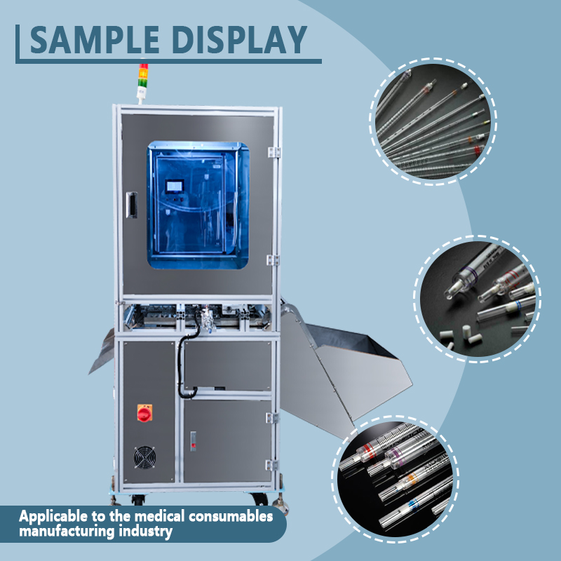 Automatic Pipette Filter-Inserting Machine | Fully Automatic Pipette Filter-Loading Equipment | Automated Filter-Inserting Equipment for Laboratory Consumables