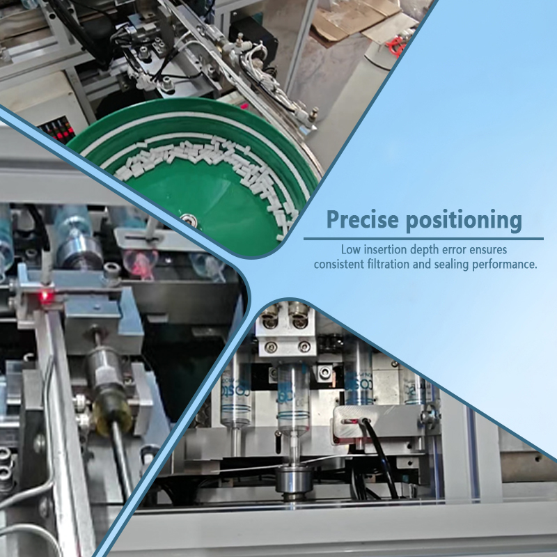 Automatic Pipette Filter-Inserting Machine | Fully Automatic Pipette Filter-Loading Equipment | Automated Filter-Inserting Equipment for Laboratory Consumables