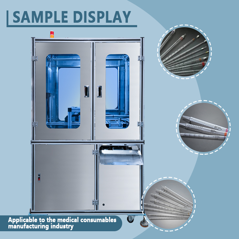Automatic Pipette Leak Tester | Fully Automatic Pipette Airtightness Testing Equipment | Automated Leak Detection Machine for Laboratory Consumables