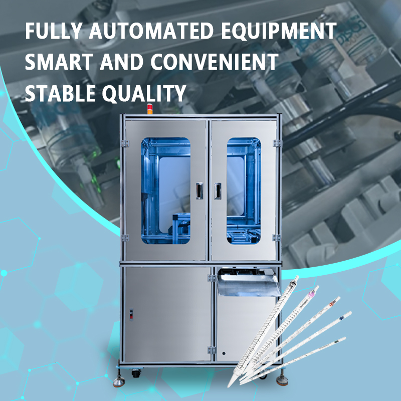 Automatic Pipette Leak Tester | Fully Automatic Pipette Airtightness Testing Equipment | Automated Leak Detection Machine for Laboratory Consumables